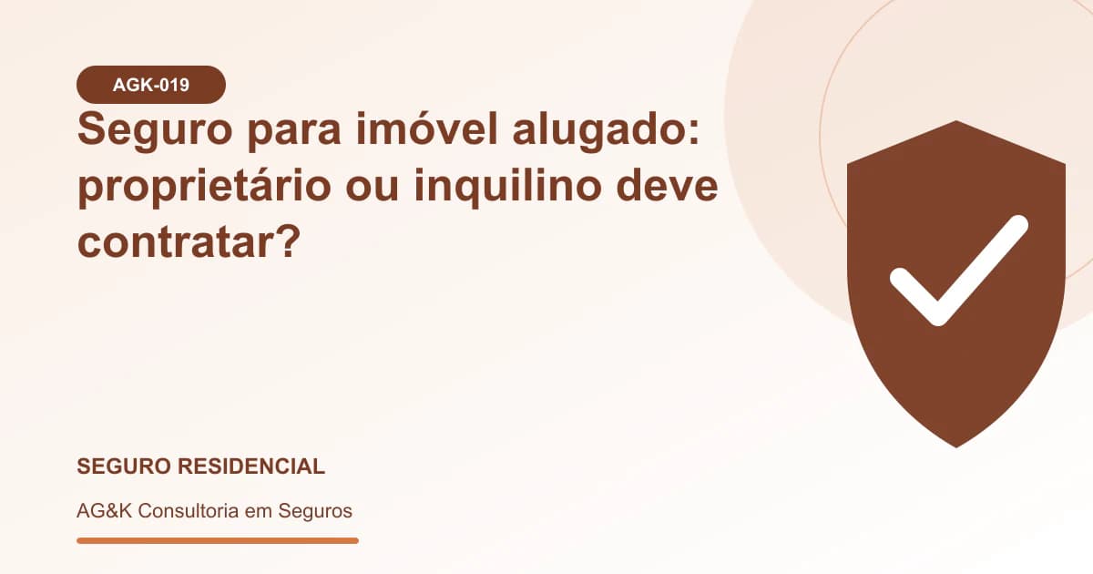 Ilustração sobre seguro para imóvel alugado — AG&K Consultoria em Seguros
