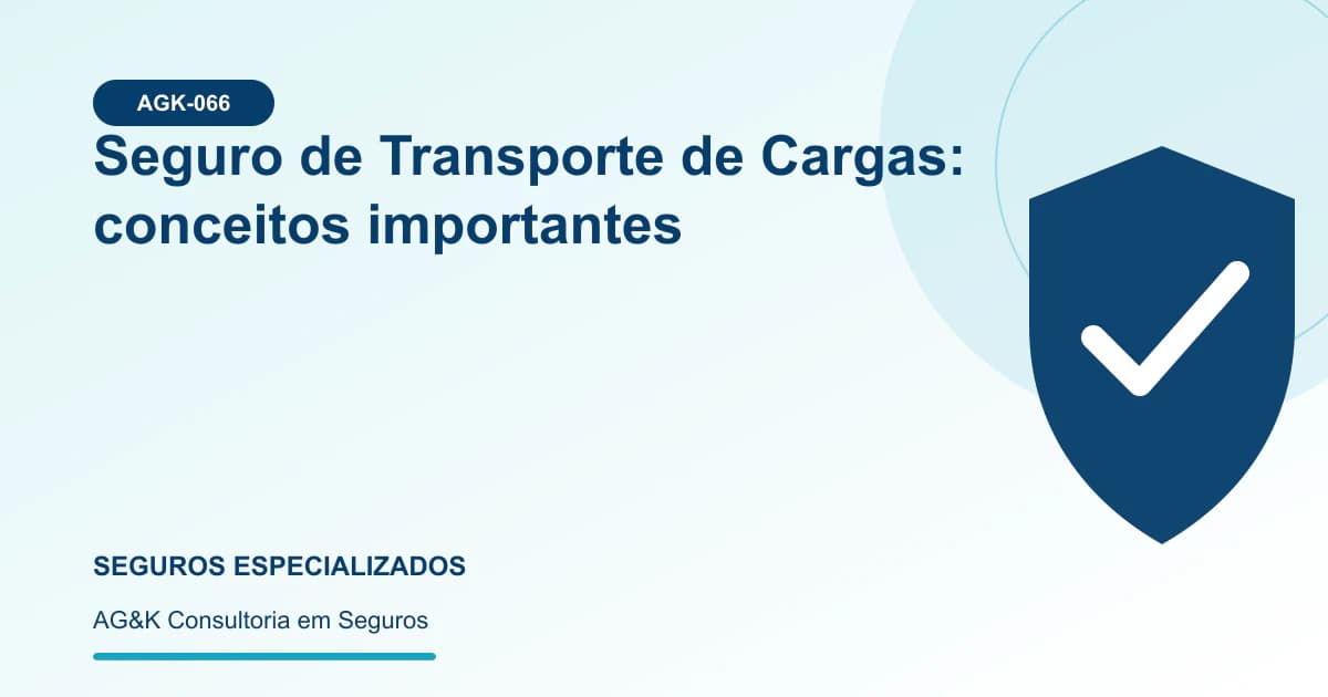 Ilustração sobre seguro de transporte de cargas — AG&K Consultoria em Seguros